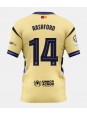Billige Barcelona Marcus Rashford #14 Bortedrakt 2025-26 Kortermet